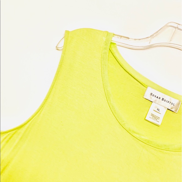 SUSAN BRISTOL Sleeveless BLOUSE Tank TOP - Picture 3 of 7